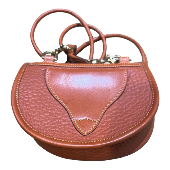 Dooney & Bourke Handbags - Dooney & Bourke Calvary Crossbody Tan Mini Bag.